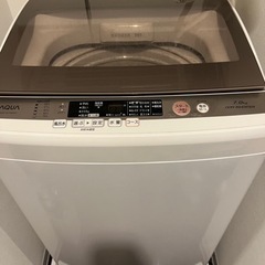 譲ります 洗濯機 AQUA 10/24引取りの方優先
