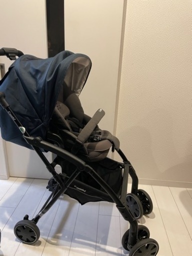 コンビ　ベビーカー　Atto type-S ネイビー