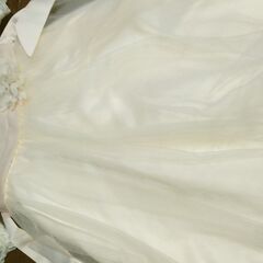 お値下　女の子　ドレス　オフホワイト　130位