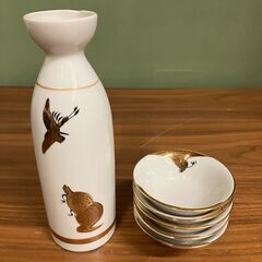 酒器セット（とっくり５本、おちょこ２５個）