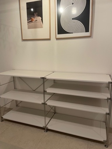 無印　ステンレスユニットシェルフ