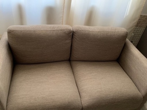 ニトリ　ファブリックソファー