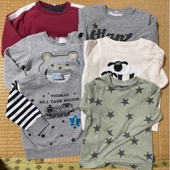 【取引中】男児　100サイズ　秋冬セットの画像
