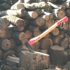 ご一緒に薪割り（筋トレ）しませんか💪 − 千葉県