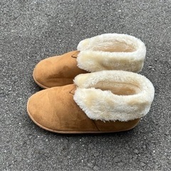 ムートンブーツの画像