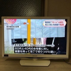 【0円】SHARP AQUOS LC-24K9