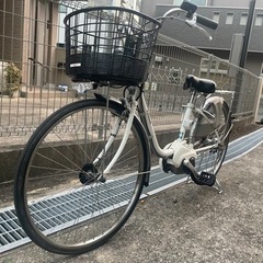 Panasonic電動自転車　ビビDX 26インチ　ホワイトパー...