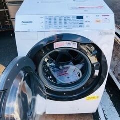 「配送・設置可能」値下げ　パナソニック Panasonic NA-VX3600L-W [ドラム式電気洗濯乾燥機（9.0kg） 左開き 泡洗浄 クリスタルホワイト]の画像