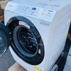 「配送・設置可能」値下げ　パナソニック Panasonic NA-VX3600L-W [ドラム式電気洗濯乾燥機（9.0kg） 左開き 泡洗浄 クリスタルホワイト]の画像