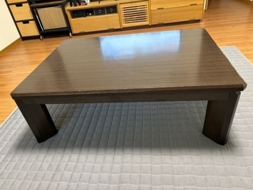 こたつ　ダイニングテーブル　付属の脚付