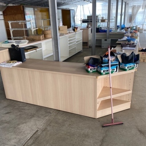 先行予約　レジカウンターユニット