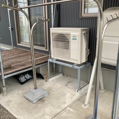 ステンレス物干し竿セット