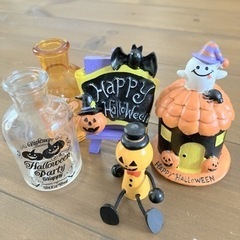 ハロウィン インテリア雑貨5個セット