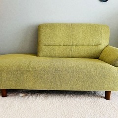 【11/5まで】グリーンの可愛いソファの画像