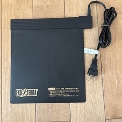 GEX EXO TERRA 爬虫類飼育5点セット　ガラスケージ・紫外線ライト・ヒーター・シェルター・水入れの画像