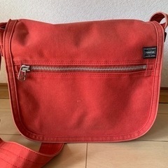 ポーター　メッセンジャーバッグ　RED