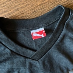 【値下げ！美品】PUMA  キッズ　150 ・ノースリーブ  タンクトップ　黒の画像