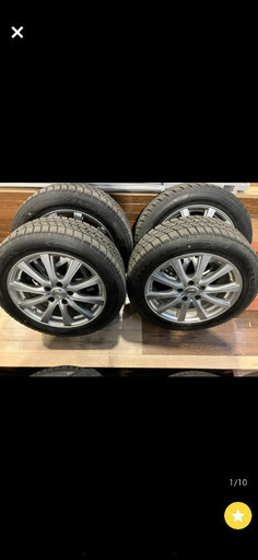 スタッドレス4本セット/グッドイヤー ICENAVI6　(ヤリスクロスの装着写真有り)