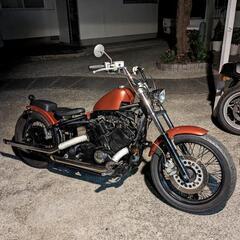 ドラッグスター400 　車検入り令和7年10月まで　超軽量化ボバーカスタム　スカチューンの画像