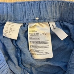 H & M 夏用サラサラズボンの画像