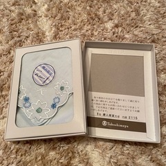 元町キタムラのハンカチの画像