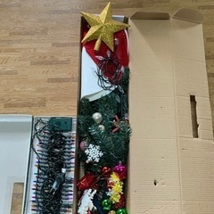 クリスマスツリーとミュージックライトセット【お値下げ】の画像
