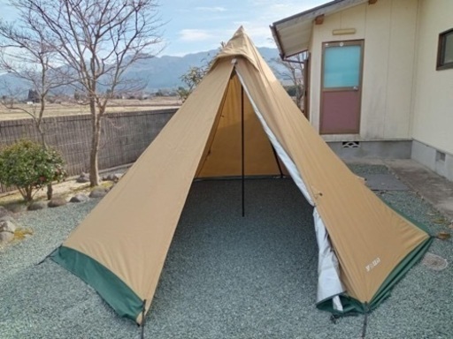 3FULGEAR オールシーズン・ホット・ティピー　ワンポールテント