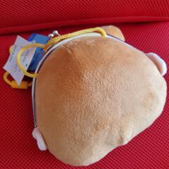 新品 クレヨンしんちゃん ぬいぐるみ がま口 ポーチ  ひまわりの画像