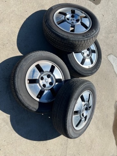 ホンダモビリオスパイク純正ホイール4本セット軽自動車流用に