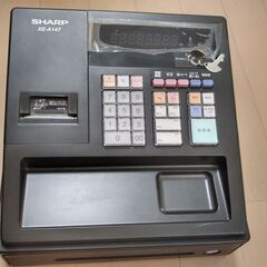 【あげます】 小型レジスター　シャープ XE-A147-Bの画像