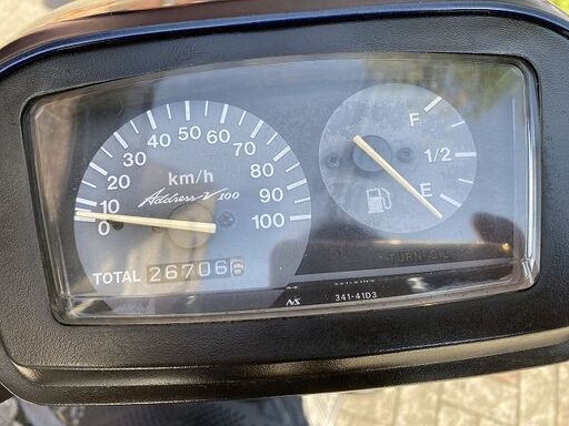 【中古】SUZUKI　Address v100　税込・１年保障