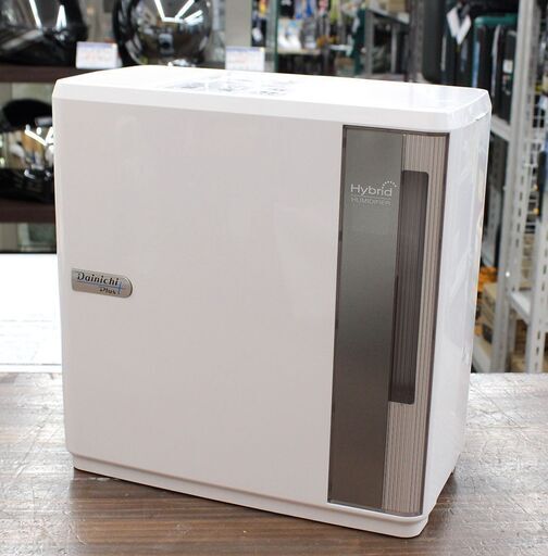 Dainichi Plus/ダイニチ プラス ハイブリット 加湿器 HD-3016 2017年製 2.4L ホワイト 温風気化 気化式 洋室8畳