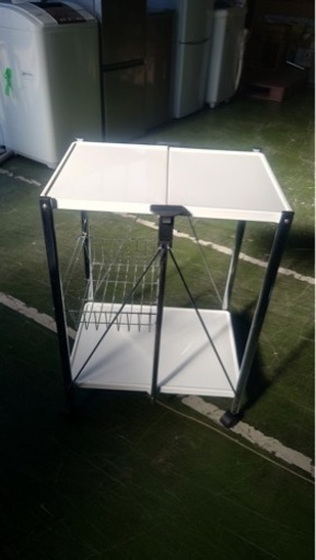 ワゴン　棚　折りたたみ　中古