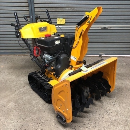 ［にec］北海道旭川市 市内配達可能 ハイガー産業 HG-K1101Q 375cc 11馬力 セル使用不可 除雪機 動作保証 リコイルにてエンジン一発始動!!