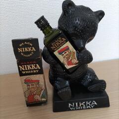 ニッカウイスキー　熊置物