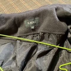 men'sブラックグレーフリースジャンパーMサイズの画像