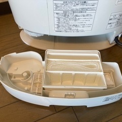 ☆Panasonic 加湿セラミックファンヒーター DS-FKX1205-W☆の画像