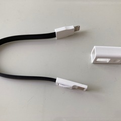キーホルダー型iPhone lighting充電ケーブル無料の画像