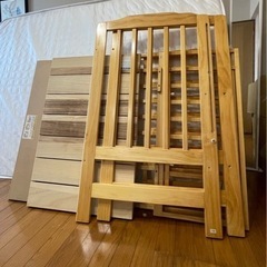 【早く取りに来ていただける方】 KATOJIベビーベッドの画像