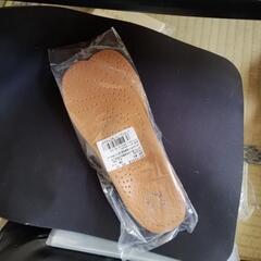 牛革インソール扁平足