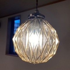 アールデコ吊り下げ型ランプシェードの画像