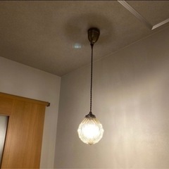 アールデコ吊り下げ型ランプシェードの画像