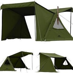 ☆GOGlamping NMT1-341 G・G PUP 2.0パップテントTC 1人用◆自然こそ贅沢だ、キャンプに行こう