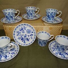 ティーカップセット★ブルーエルベ★BlueElbe