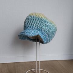 子供ニットキャスケット小さめ① ハンドメイド