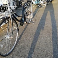 marukinオートライト26インチ自転車 の画像