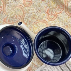 ニトリ　ホーロー　コーヒーポット　１.１Lの画像