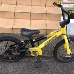 スペシャライズド 幼児車16 BK/YE