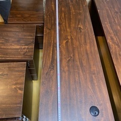 事務所机、椅子、引き出しセット3個セット×3の画像