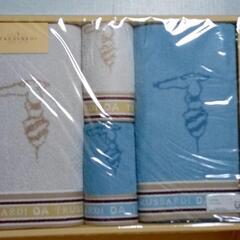 TRUSSARDI　トラサルディ 未使用　バスタオル2枚＆ゲストタオル×2枚の画像